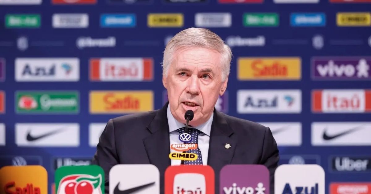 Ancelotti convoca novos talentos para amistosos da Seleção Brasileira na Ásia