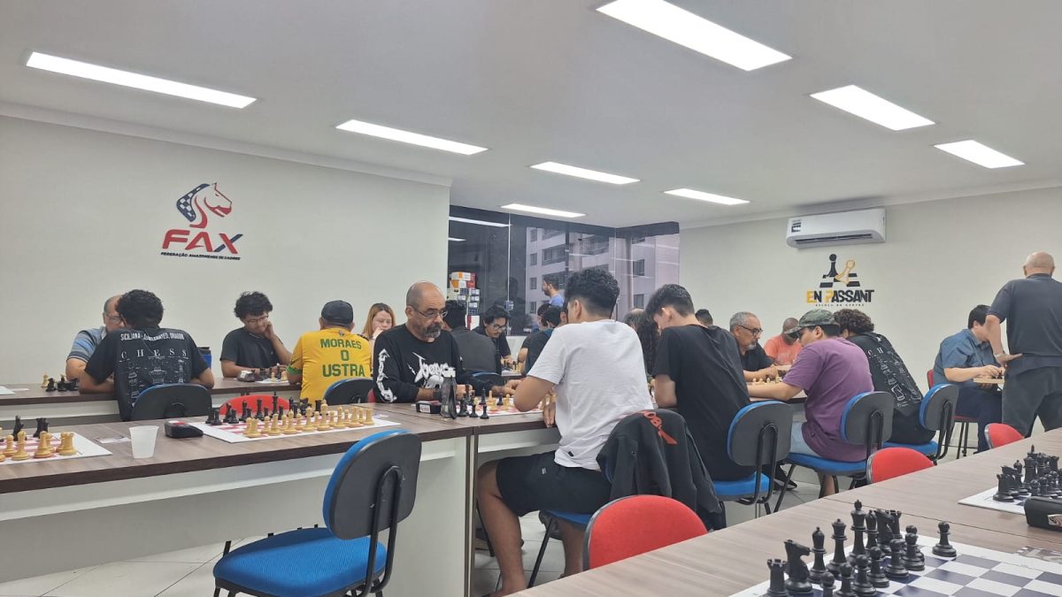 Campeonato Amazonense de Xadrez 2026: inscrições abertas até 29 de outubro