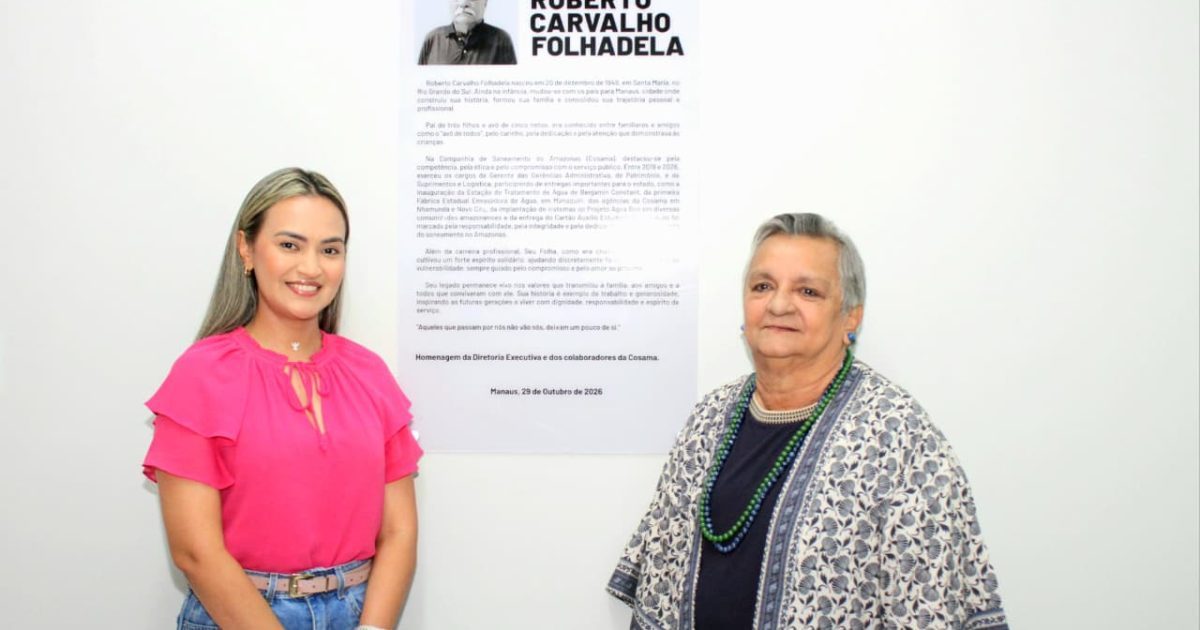 Cosama inaugura auditório em homenagem a Roberto Carvalho Folhadela