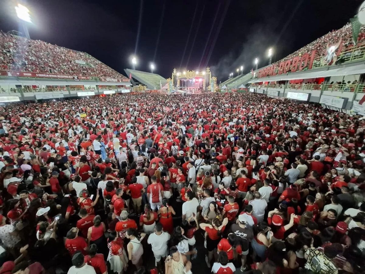 Festa gratuita no Sambódromo de Manaus celebra vitória do Garantido