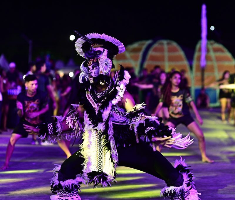 Peixe-boi Jaú finaliza ensaio técnico em celebração à natureza