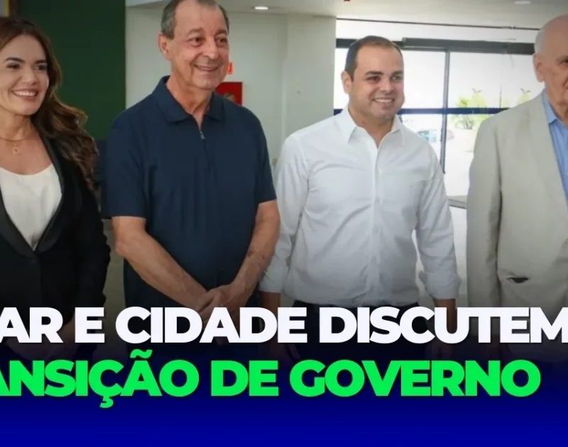 Transição de governo no Amazonas é iniciada por Omar Aziz e Roberto Cidade