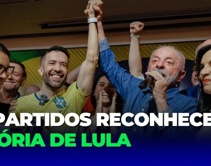 Partidos políticos do Brasil reconhecem vitória de Lula nas urnas